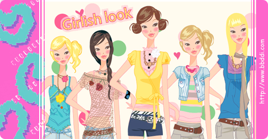 Girlish look 이전빠숑 코디