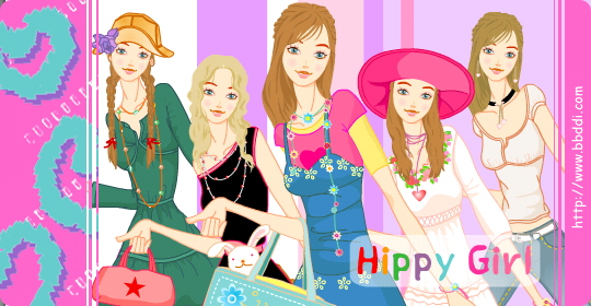 Hippy Girl 이전빠숑 코디