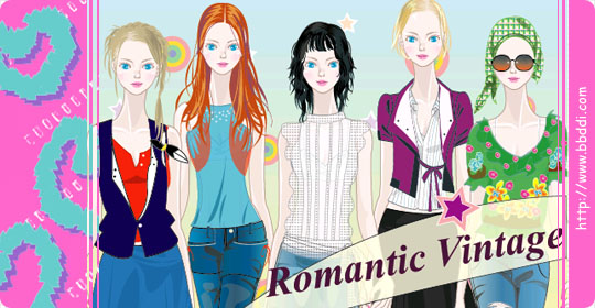 Romantic Vintage 이전빠숑 코디