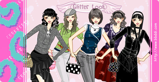 Glitter Look 이전빠숑 코디