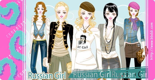 Russian Girl 이전빠숑 코디