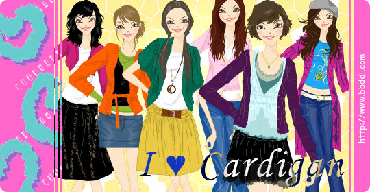 I♥cardigan 이전빠숑 코디