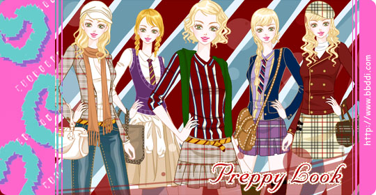 Preppy Look 이전빠숑 코디