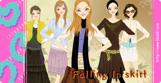 Falling In skirt  이전빠숑 코디