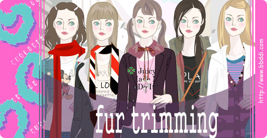 Fur Trimming 이전빠숑 코디