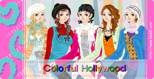 Colorful Hollywood 이전빠숑 코디