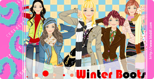 Winter Boots 이전빠숑 코디