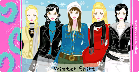 Winter Skirt 이전빠숑 코디