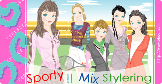 sporty mix stylering 이전빠숑 코디