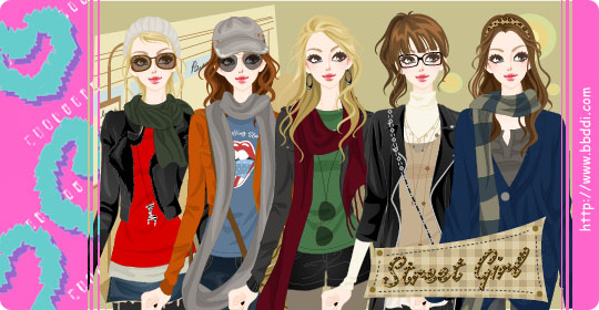 Street Girl 옷입히기 게임