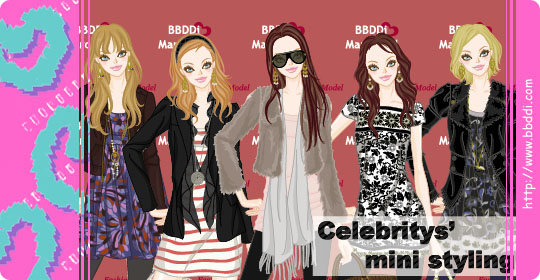 Celebrity’s mini styling 옷입히기 게임