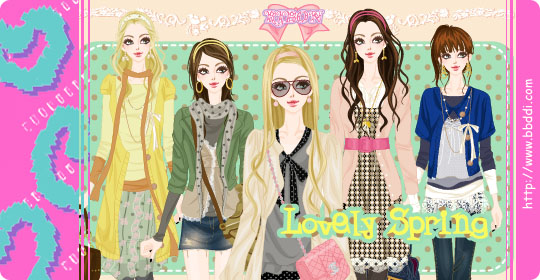 Lovely Spring 옷입히기 게임