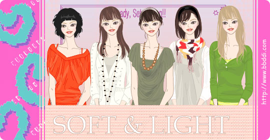 Soft & Light 옷입히기 게임