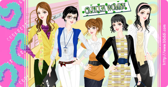 CAREER WOMAN 옷입히기 게임