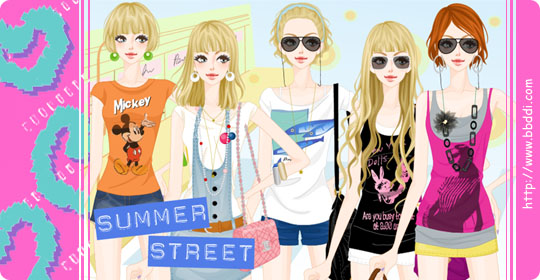 Summer Street 옷입히기 게임