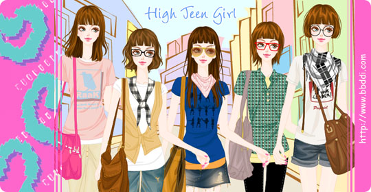 High Teen Girl 2 옷입히기 게임