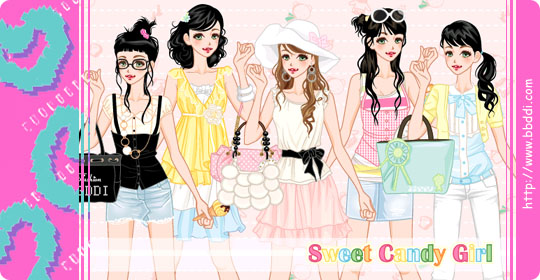 Sweet Candy Girl 옷입히기 게임