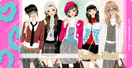 Cardigan Match 옷입히기 게임