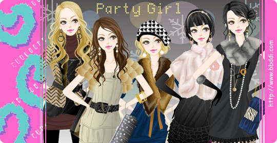 Party Girl 옷입히기 게임