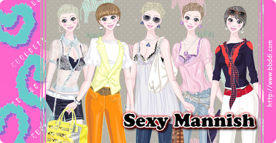 Sexy mannish 옷입히기 게임