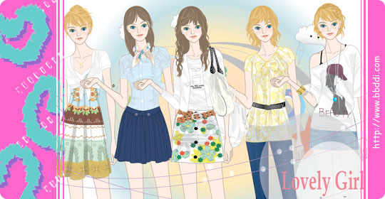 Lovely Girl 옷입히기 게임