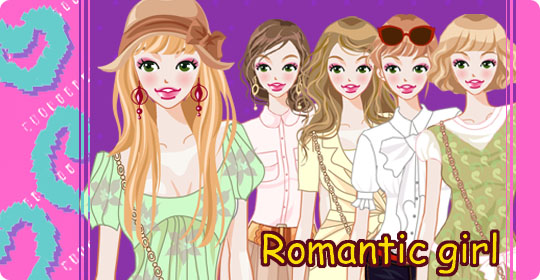 Romantic Girl 옷입히기 게임