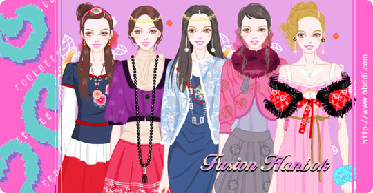 Fusion Hanbok 옷입히기 게임