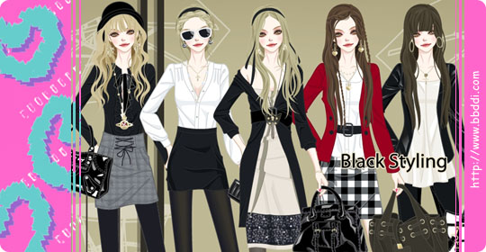 Black Styling 옷입히기 게임