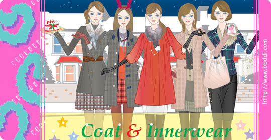 Coat & Innerwear 옷입히기 게임