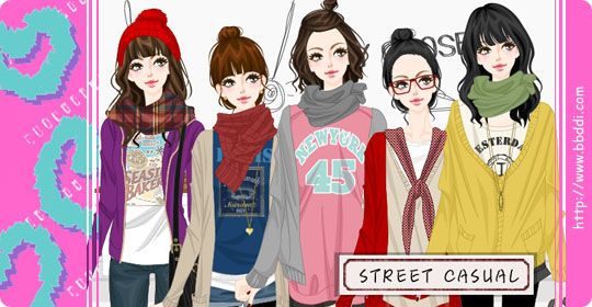 STREET CASUAL 옷입히기 게임