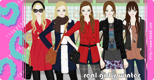 Real Girl’s Winter 옷입히기 게임