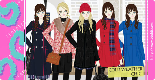 Cold Weather Chic 옷입히기 게임