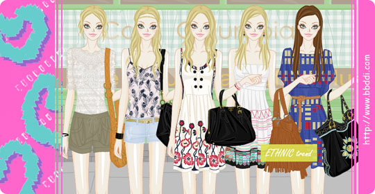 ETHNIC Trend 옷입히기 게임