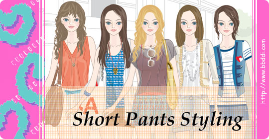 Short Pants Styling 옷입히기 게임