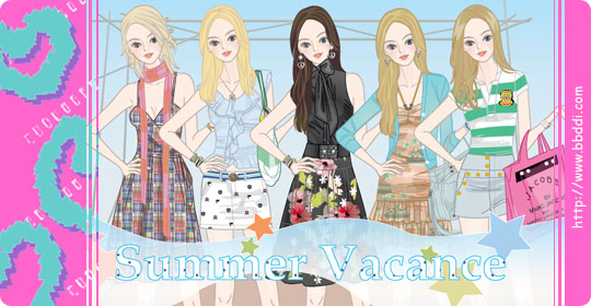 Summer Vacance 옷입히기 게임
