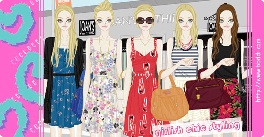 Girlish Chic Styling 옷입히기 게임