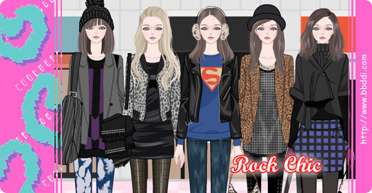 Rock Chic 옷입히기 게임