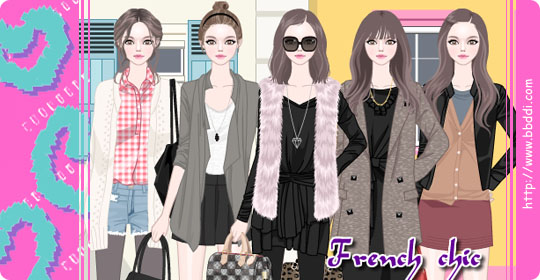 French Chic 옷입히기 게임