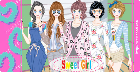 Sweet Girl 옷입히기 게임