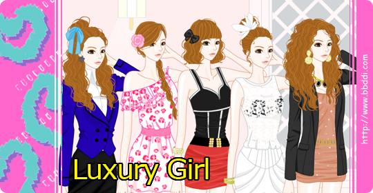 Luxury Girl 옷입히기 게임