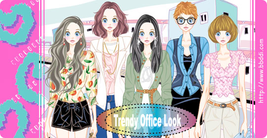Trendy Office Look 옷입히기 게임