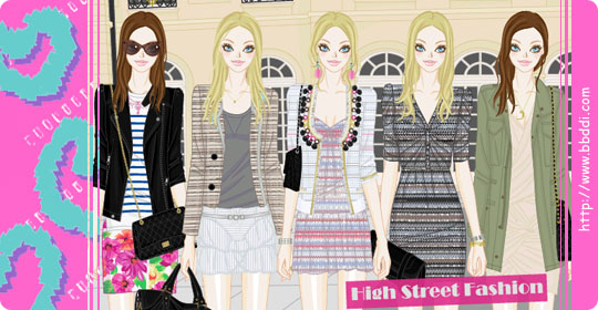 High Street Fashion 옷입히기 게임