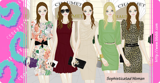 Sophisticated Woman 옷입히기 게임