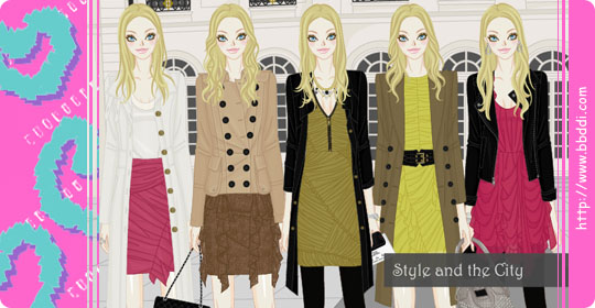 Style and the City 옷입히기 게임