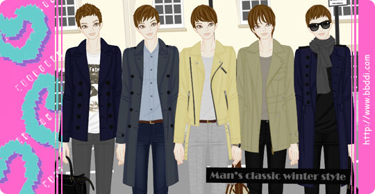 Man’s Classic Winter Style 옷입히기 게임