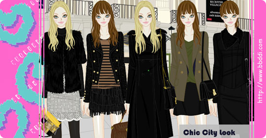 Chic City Look 옷입히기 게임