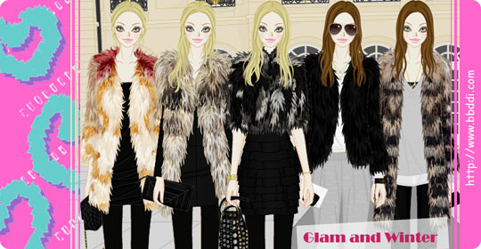 Glam and Winter 옷입히기 게임