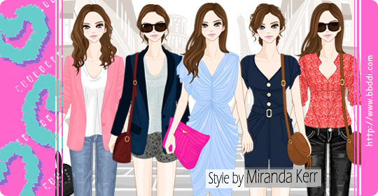 Style by Miranda Kerr 옷입히기 게임