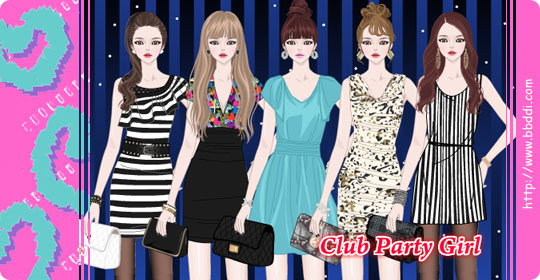 Club party girl 옷입히기 게임