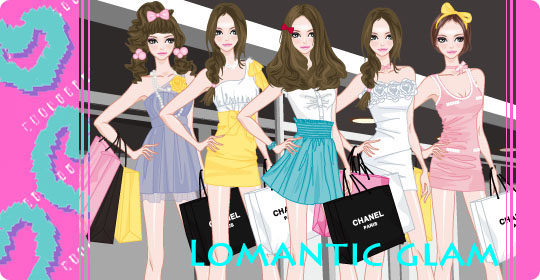 Lomantic Glam 옷입히기 게임